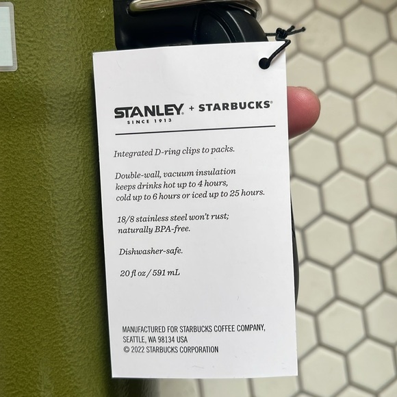 NEW Starbucks Stanley 2024 army/military cup - Picture 7 of 8